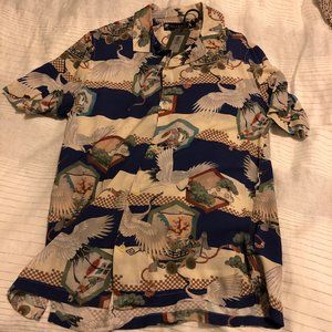 All Saints Short Sleeve Button Down